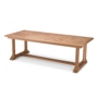 Outdoor Dining Table 'Bell Rive' - Natural Teak