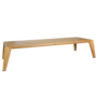 Low dining tafel 'Hybrid' 345x117x68,5cm - Teak