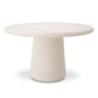 Table à manger d'extérieur 'Cléon'  - Smooth cream