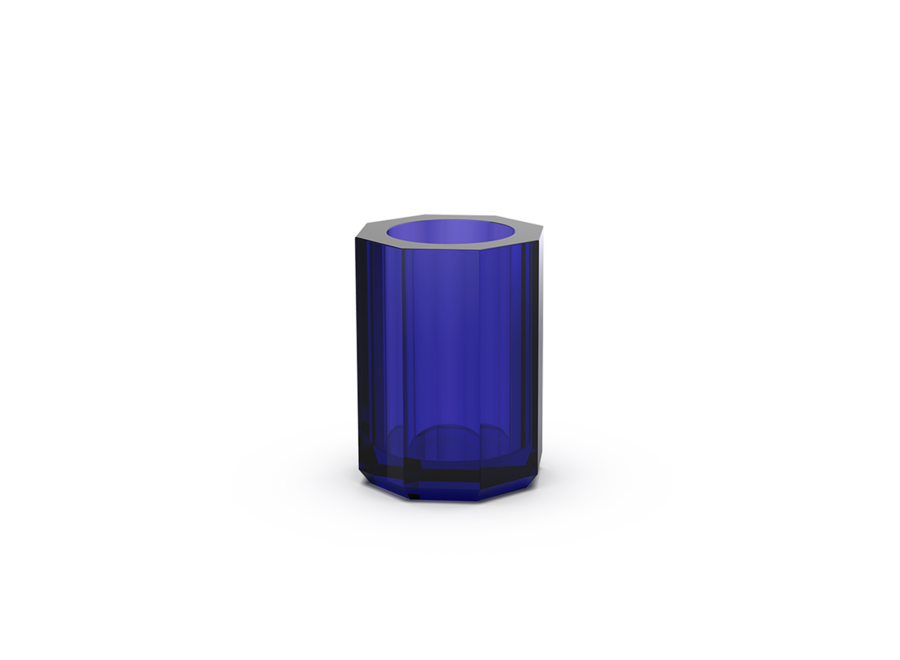 Becher 'Kristall' - Capri blau