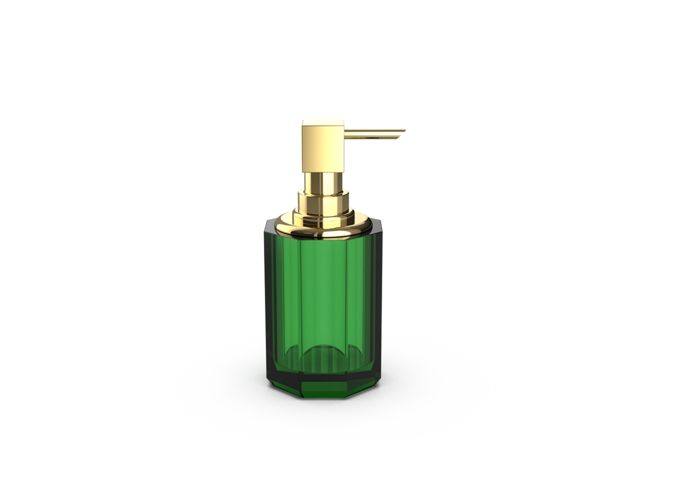 Distributeur de savon Kristall SSP 2 - Gold/English green