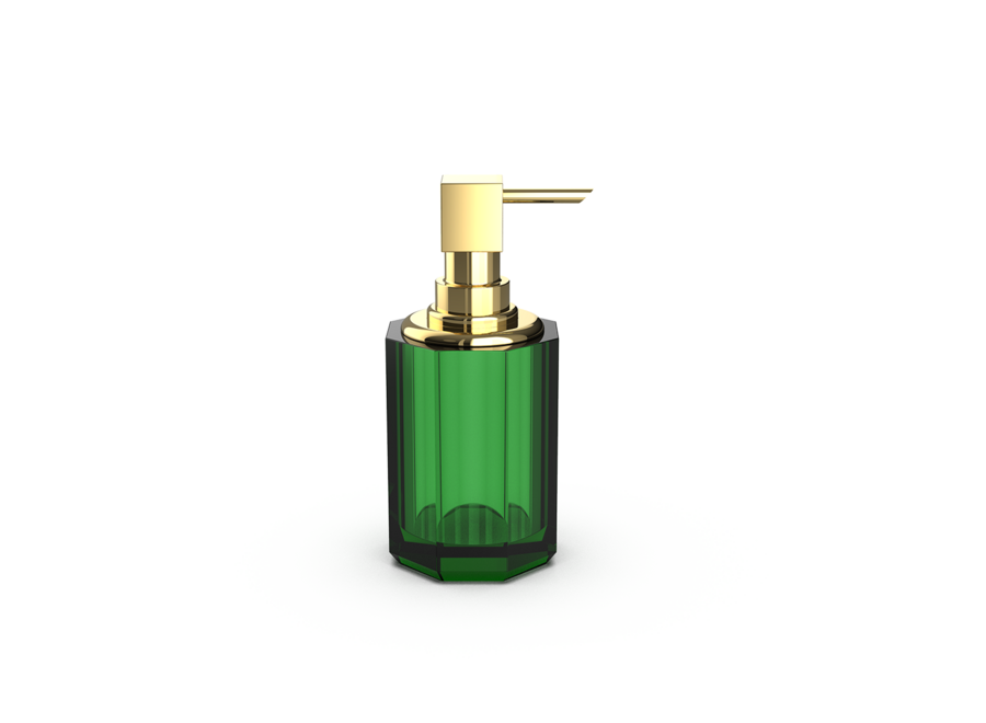 Distributeur de savon Kristall SSP 2 - Gold/English green