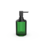 Zeepdispenser Kristall SSP 2 - Black matt/Groen