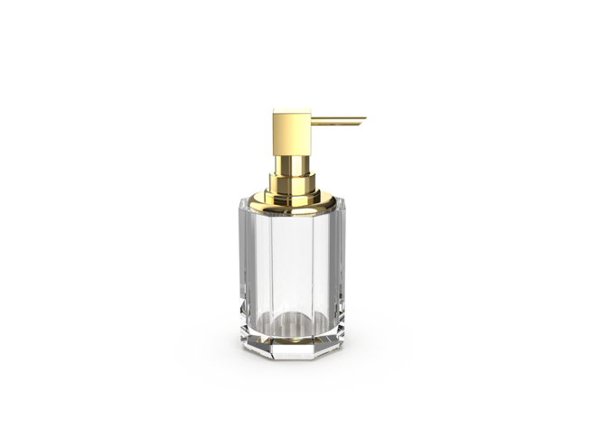 Zeepdispenser Kristall SSP 2 - Gold/clear