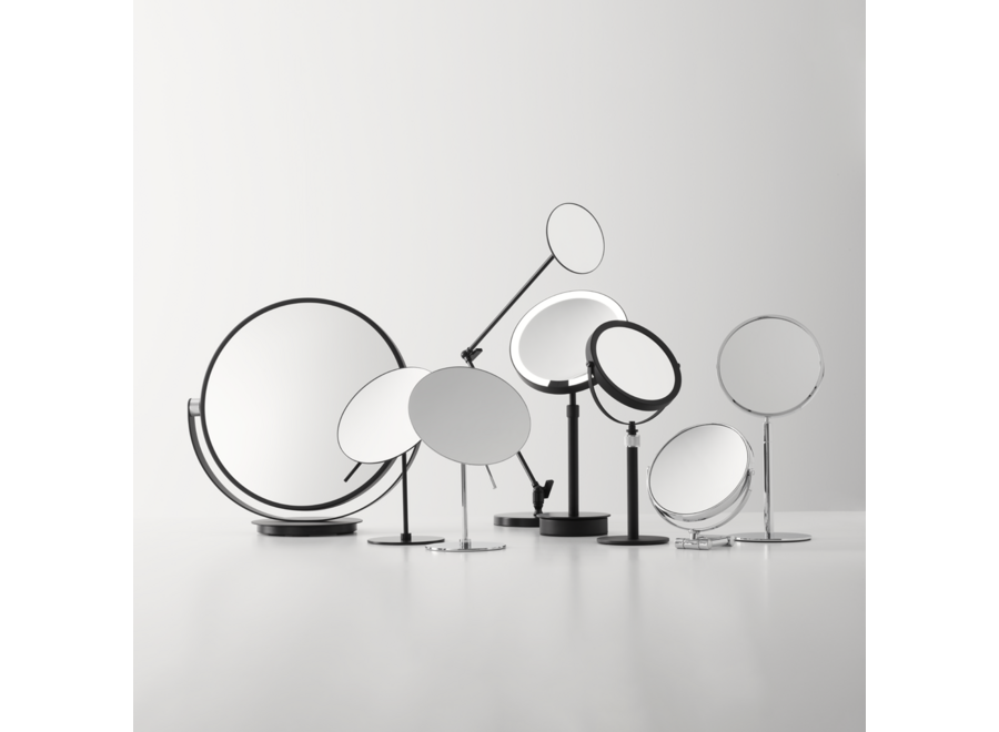 Vanity Mirror 'Porzellan' - SPT71 - Gun Grey matt PVD