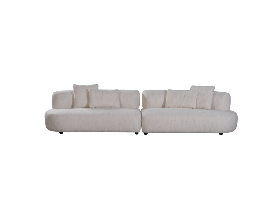 Canapé 'Gabin' White Beige