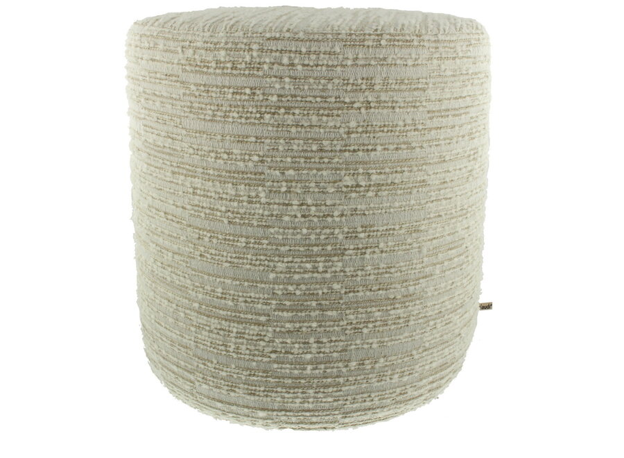 Poef Clarissia Exclusive Off White
