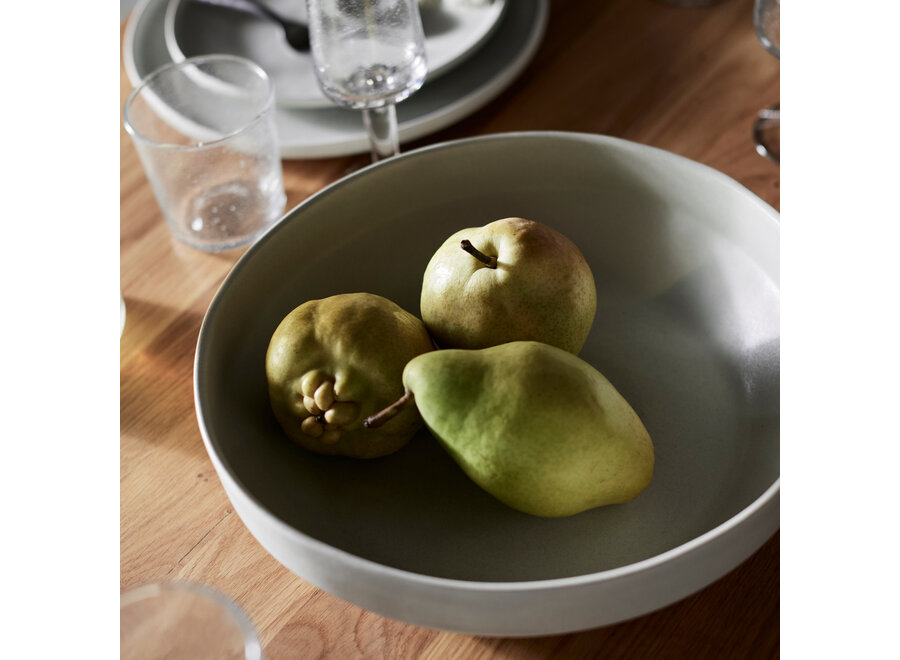 Saladier 'Ceto' de couleur Soft Grey