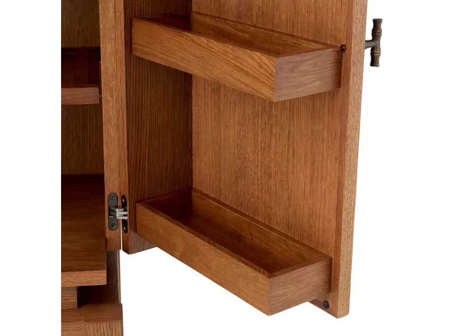 Barschrank 'Borchard' - Caramel