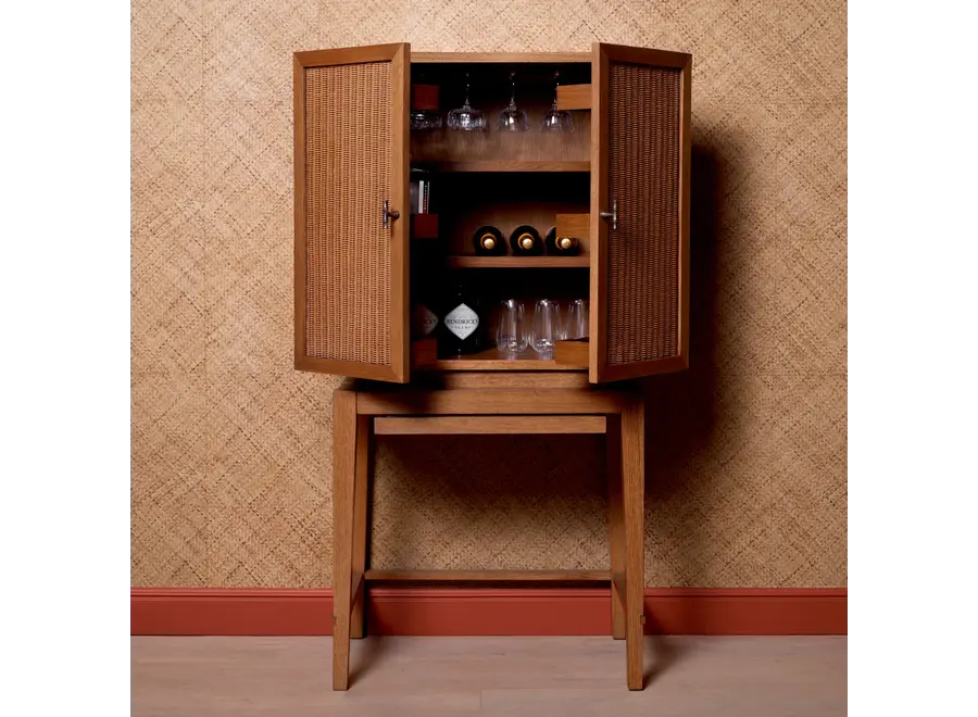 Bar Cabinet 'Borchard' - Caramel