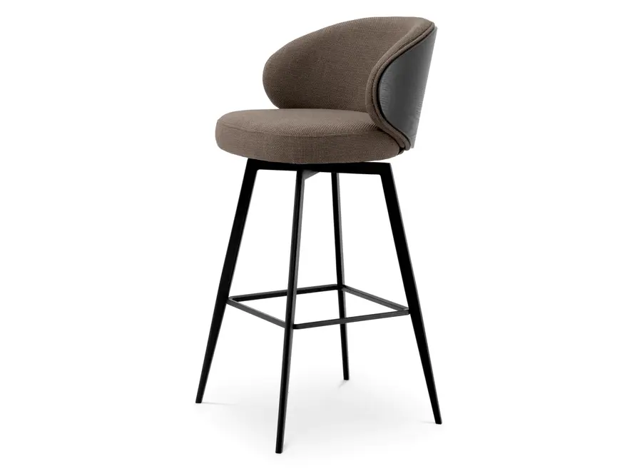 Barstuhl 'Camerota' - Scalea grey