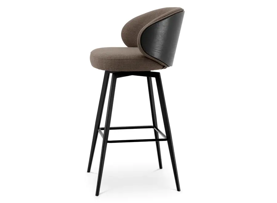 Bar chair 'Camerota' - Scalea grey
