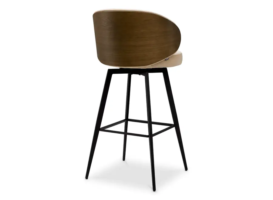 Chaise de bar 'Camerota' - Sabino beige