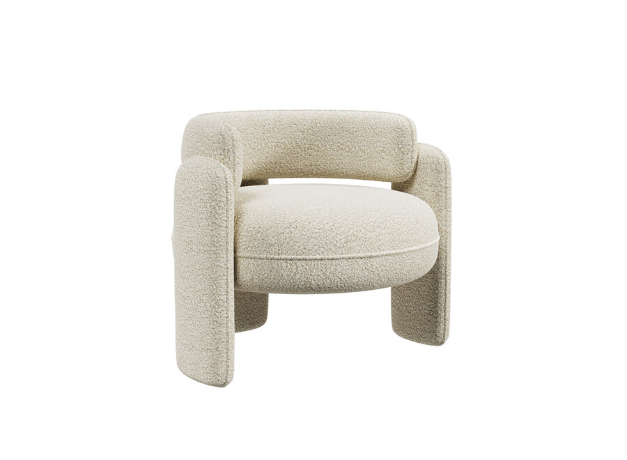 Armchair 'Blaze' - Cream