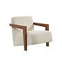 Armchair 'Darren' - Cream
