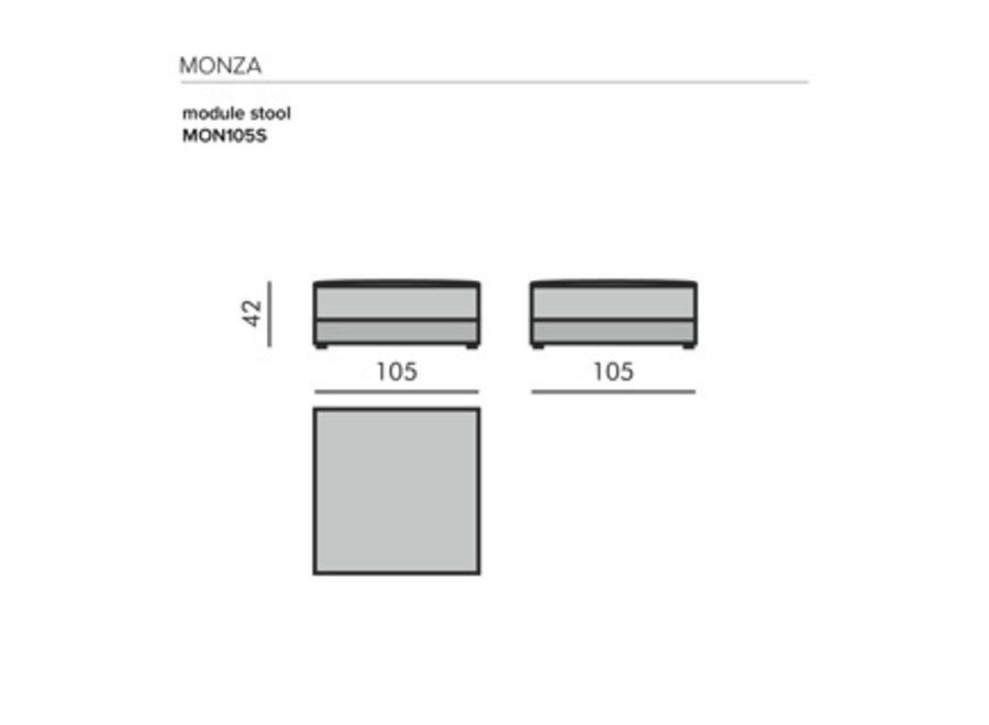 Modulaire sofa 'Monza' - Philo Beige