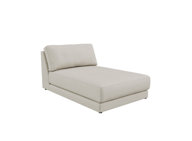 Chaise longue 'Monza' - Philo Cream