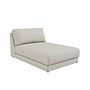Chaise longue 'Monza' - Philo Cream