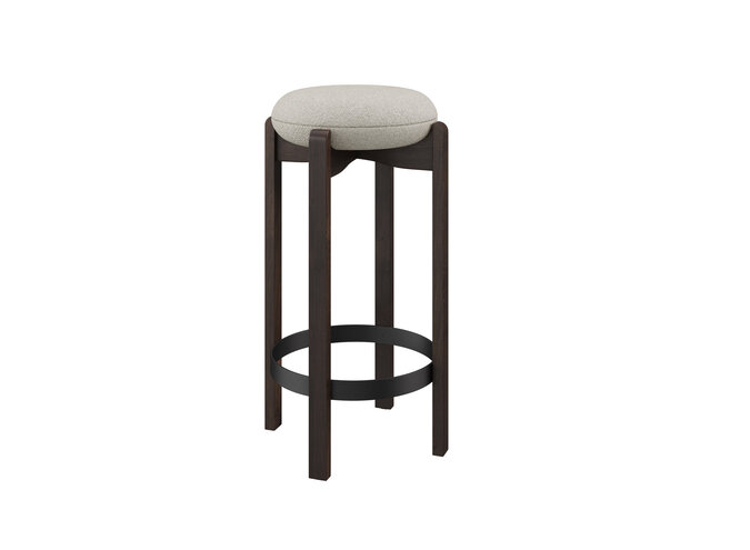 Chaise de bar  'Semi' - Philo Cream