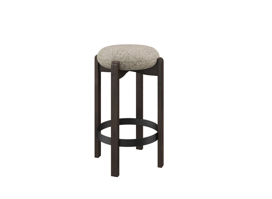 Tabouret de comptoir 'Semi' - Philo Beige