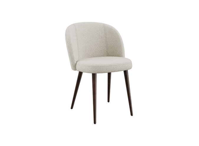 Chaise latérale 'Niko' - Philo Cream