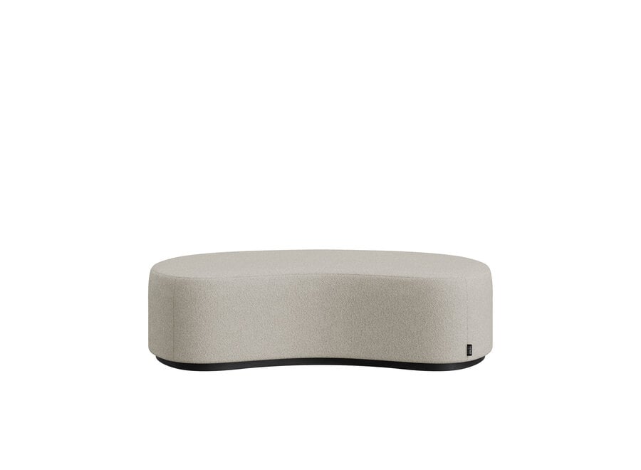 Hocker 'Curve' - Philo Cream