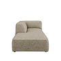 Chaise longue 'Cali' - Philo Beige - L