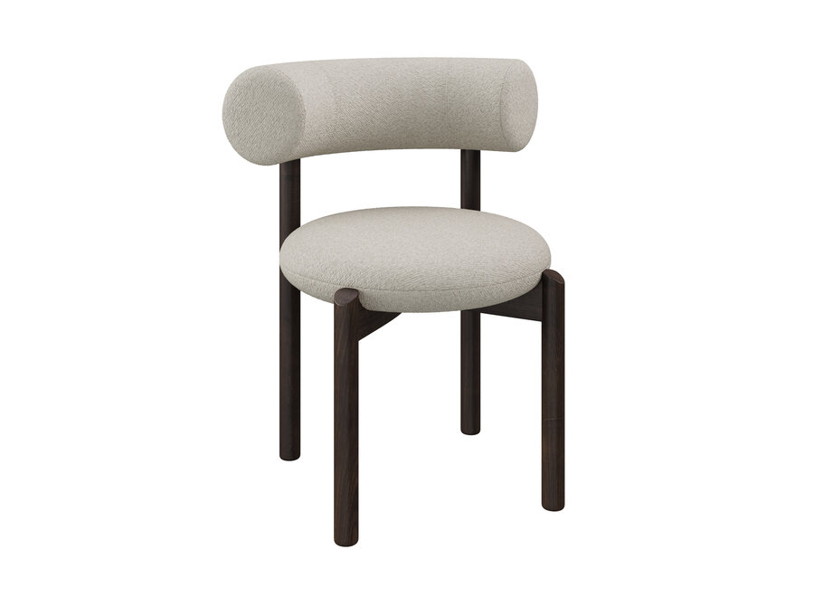 Eetkamerstoel 'Bow' - Philo Cream