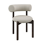 Chaise de salle à manger 'Bow' - Philo Cream