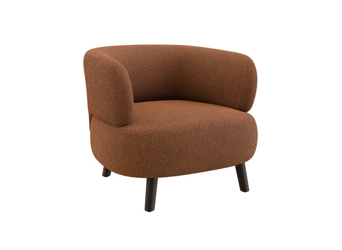 Lounge chair 'Benson' - Philo Orange