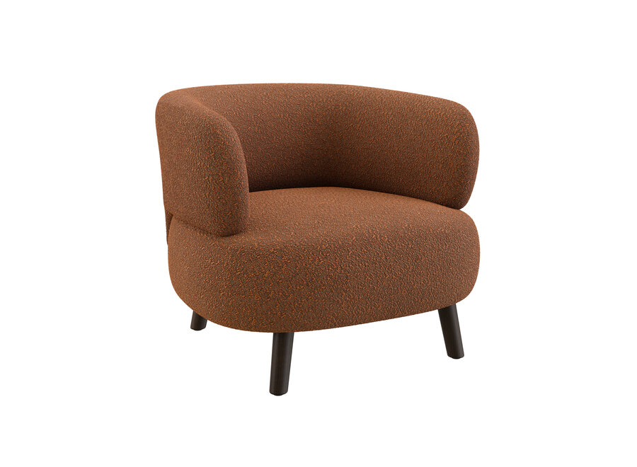Lounge chair 'Benson' - Philo Orange
