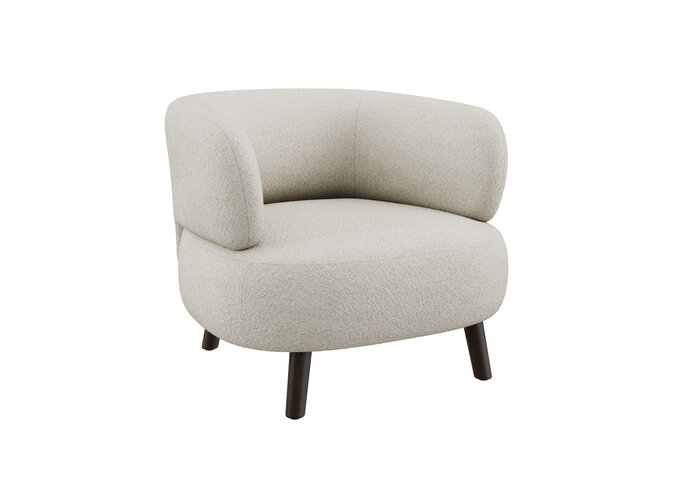 Armchair 'Benson' - Philo Cream