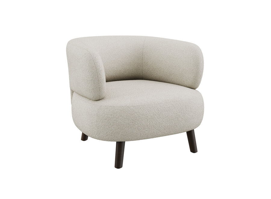 Armchair 'Benson' - Philo Cream