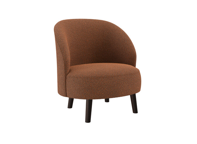 Armchair 'Bayron' - Philo Orange