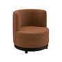 Swivel armchair 'Ayden' - Philo Orange