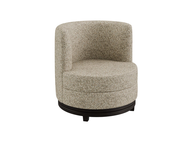 Swivel armchair 'Ayden' - Philo Beige