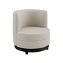 Swivel armchair 'Ayden' - Philo Cream