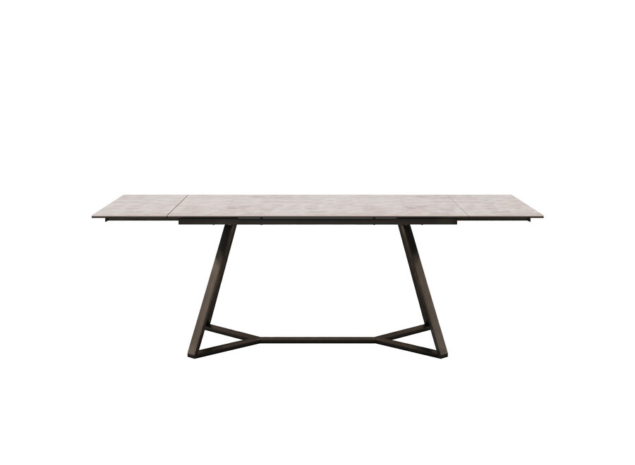 Dining table 'Veneto' - Cream - L - Extendable