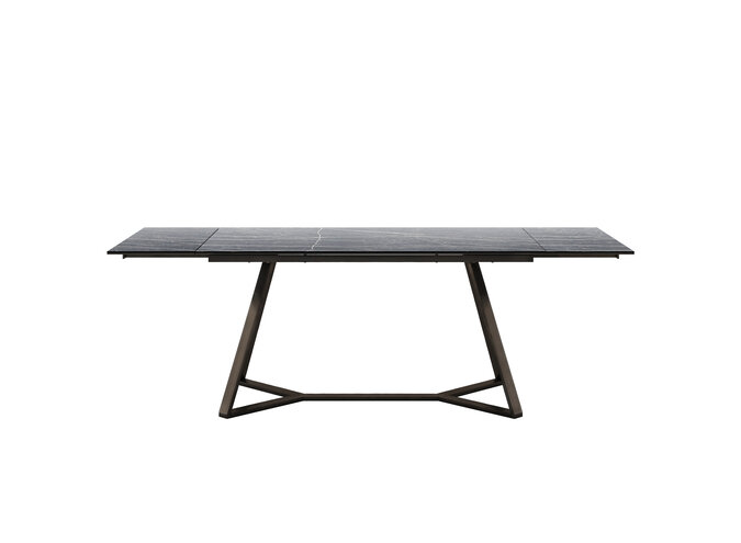 Esstisch Veneto - Black - L - Extendable