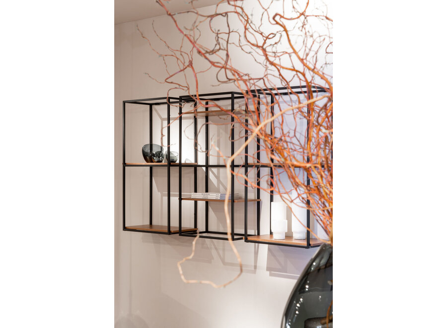 Wandkast 'Java' - Wood walnut