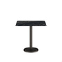 Bistro table 'Bari' Square - Black