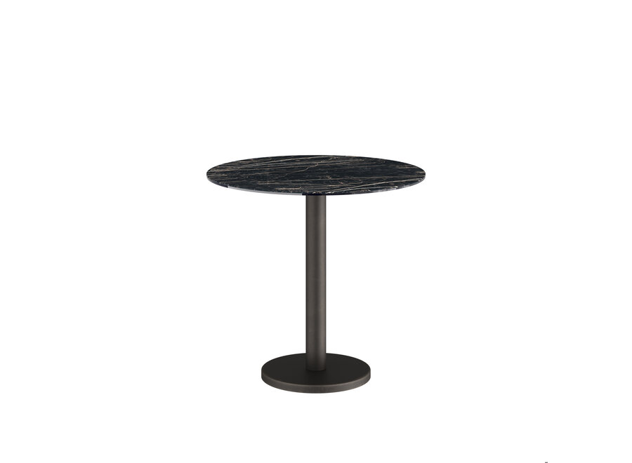 Bistro table 'Bari' Round - Black