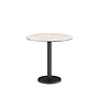 Table bistrot 'Bari' Round - Cream