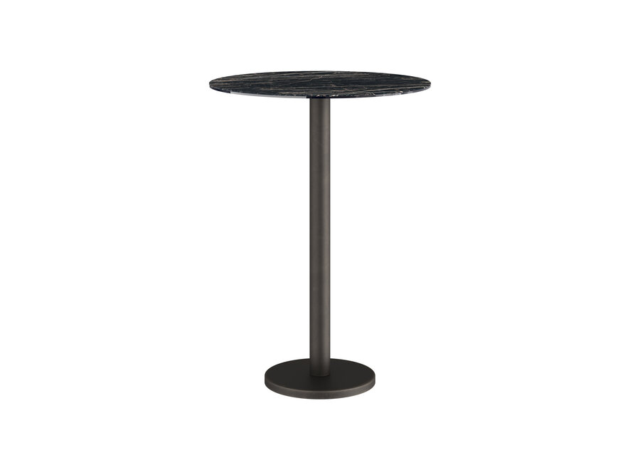 Table de bar 'Bari' Round - Black