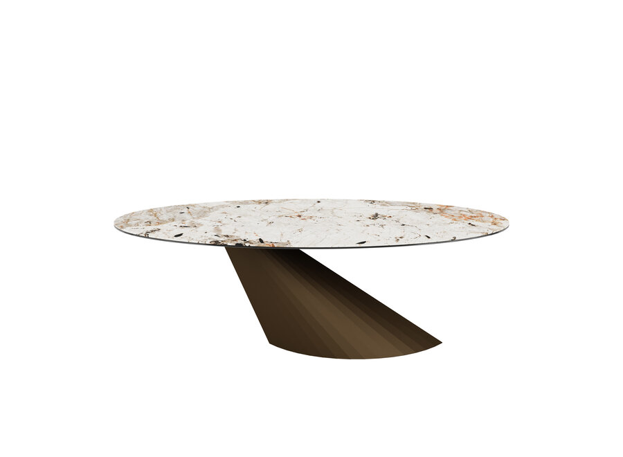 Dining table 'Arlon' - Tundra Ceramic