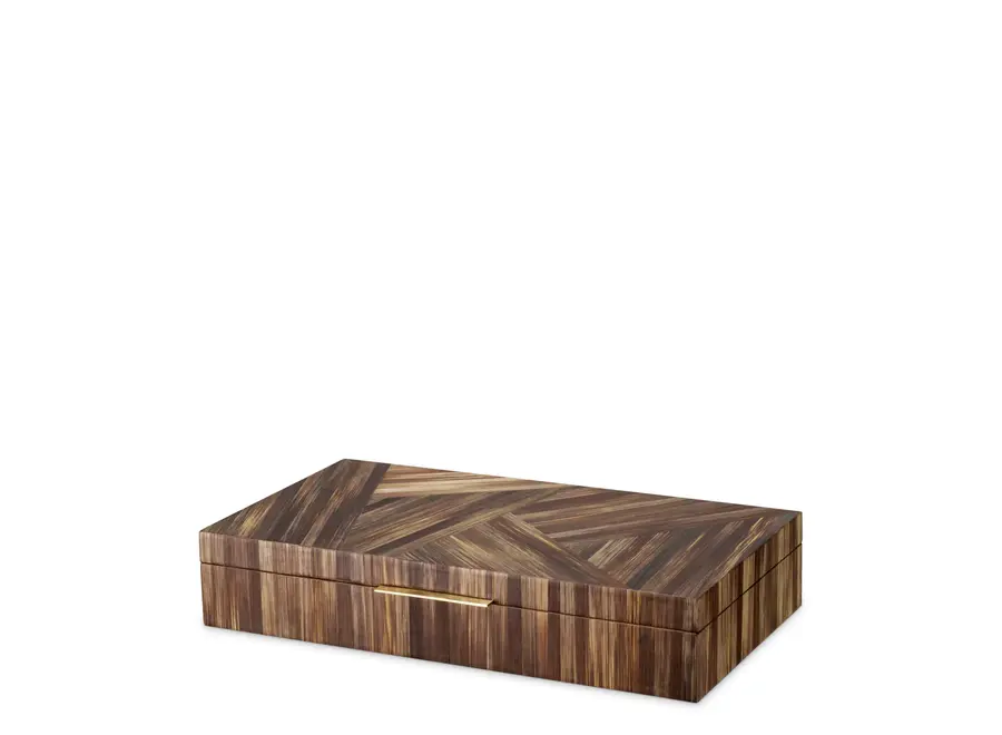 Luxury storage box Harvard - Brown