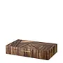 Luxury storage box 'Harvard' - Brown