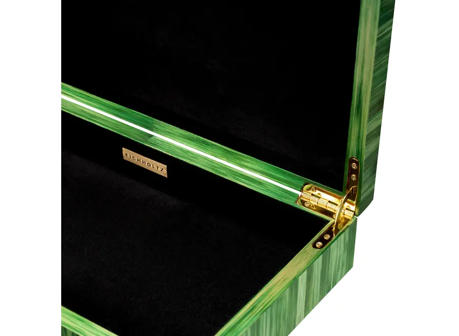 Luxe bewaardoos 'Harvard' - Green