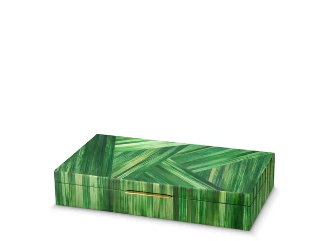 Luxury storage box Harvard - Green