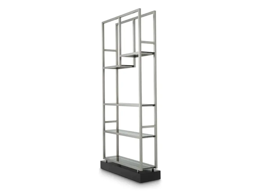 Armoire 'Corrado I'- Brushed steel